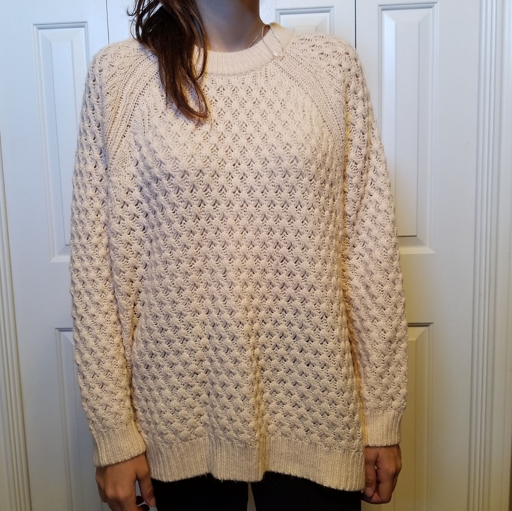Cream colored sweater